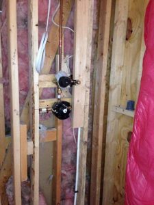 Before photos from a family room renovation in East Cobb County, GA